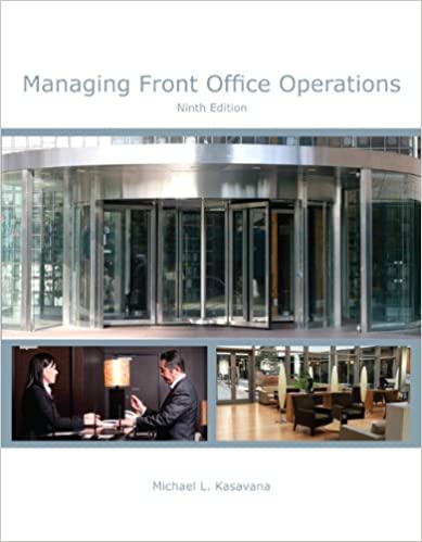 Managing Front Office Operations