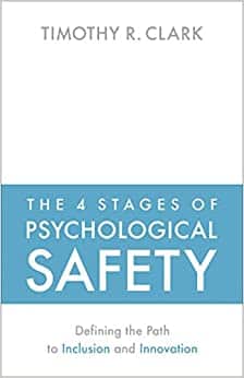 the 4 stages of psychological safety book cover