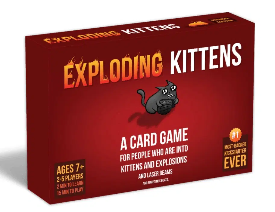 exploding kittens gift